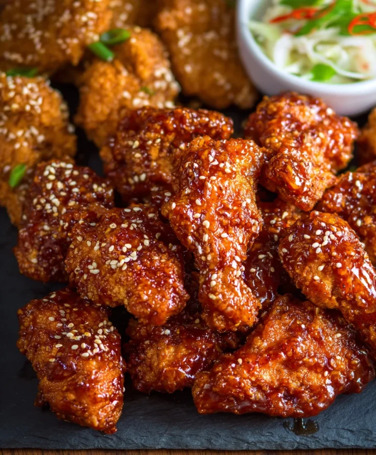 Korean Fried Chicken Recipe-Yangnyeom Style