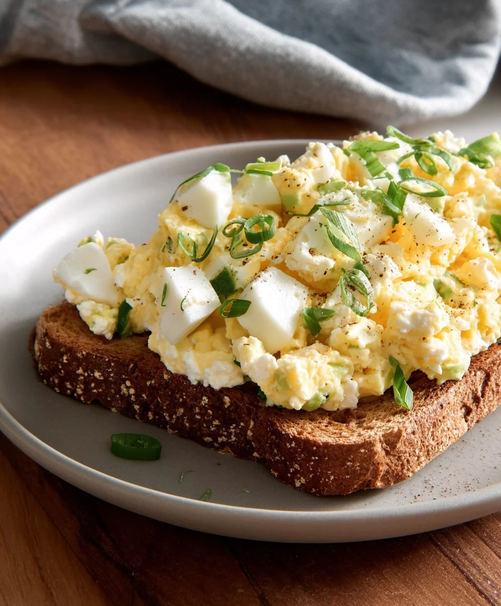 Egg Salad Cottage Cheese No Mayo Healthy Creamy