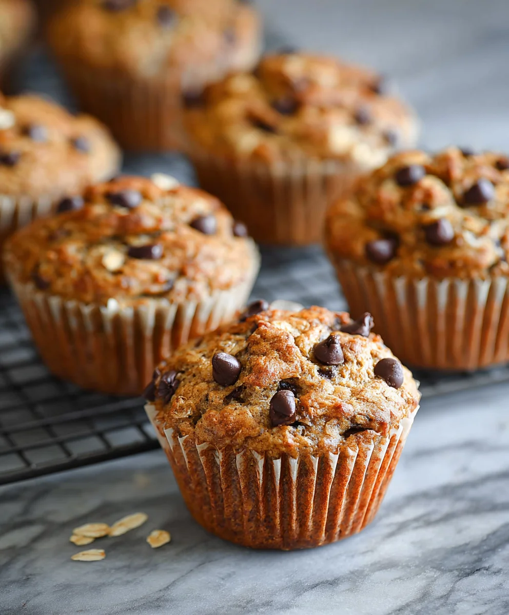 Healthy Banana Oatmeal Muffins - Guilt-Free Treat