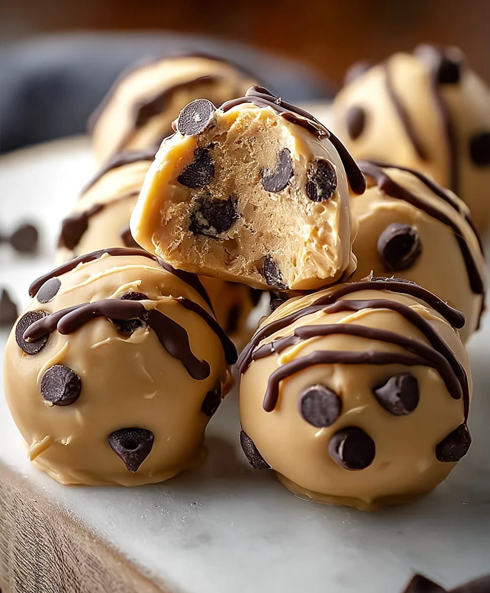 Greek Yogurt Peanut Butter Bites Frozen Chocolate Chip Treat