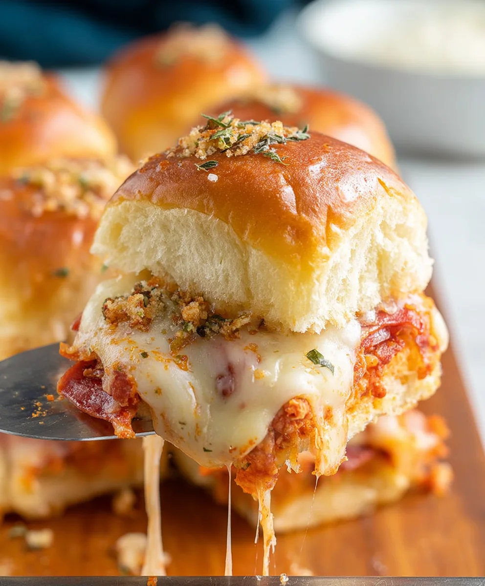 Easy Beef Pizza Sliders - Quick & Delicious Appetizer