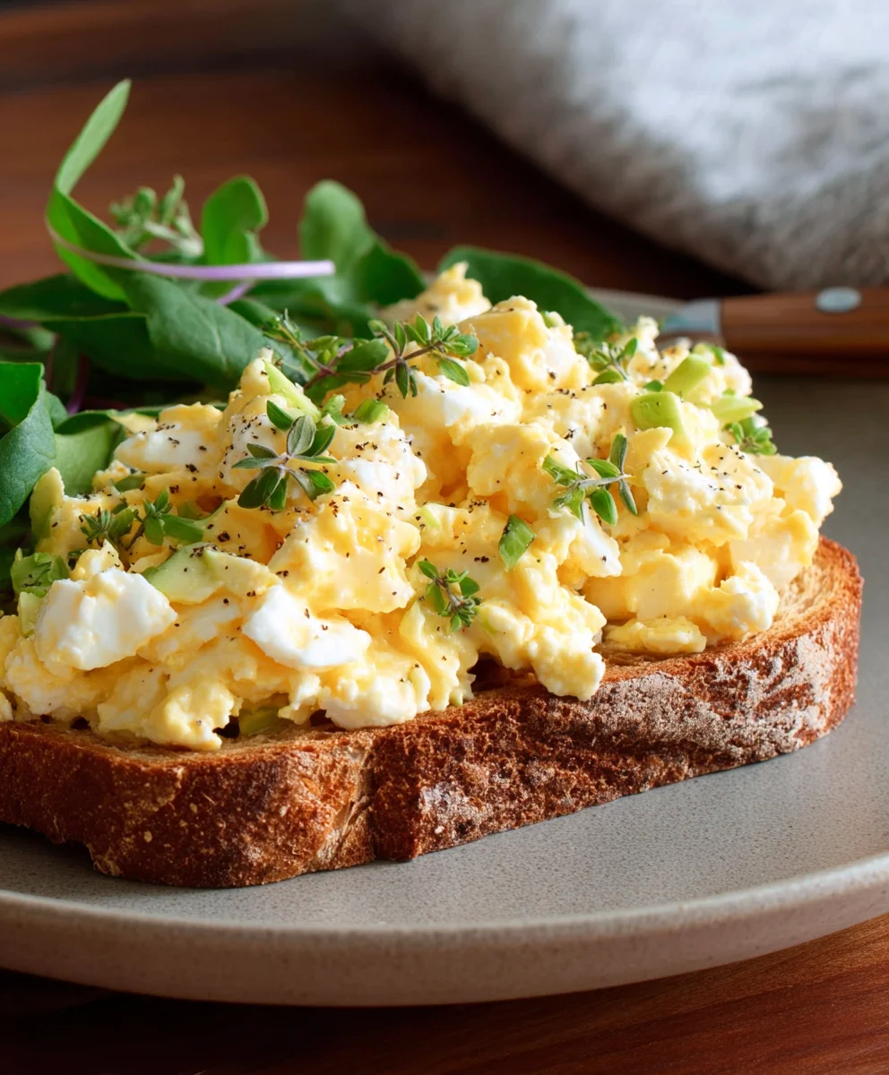 Egg Salad Cottage Cheese No Mayo Healthy Creamy