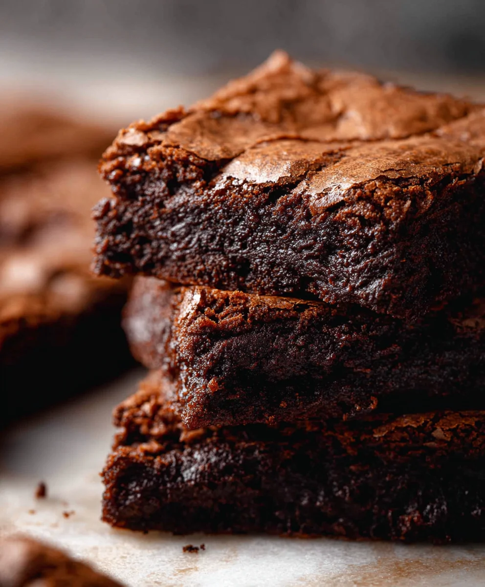 Easy Sourdough Discard Brownies - Rich Chewy Treats