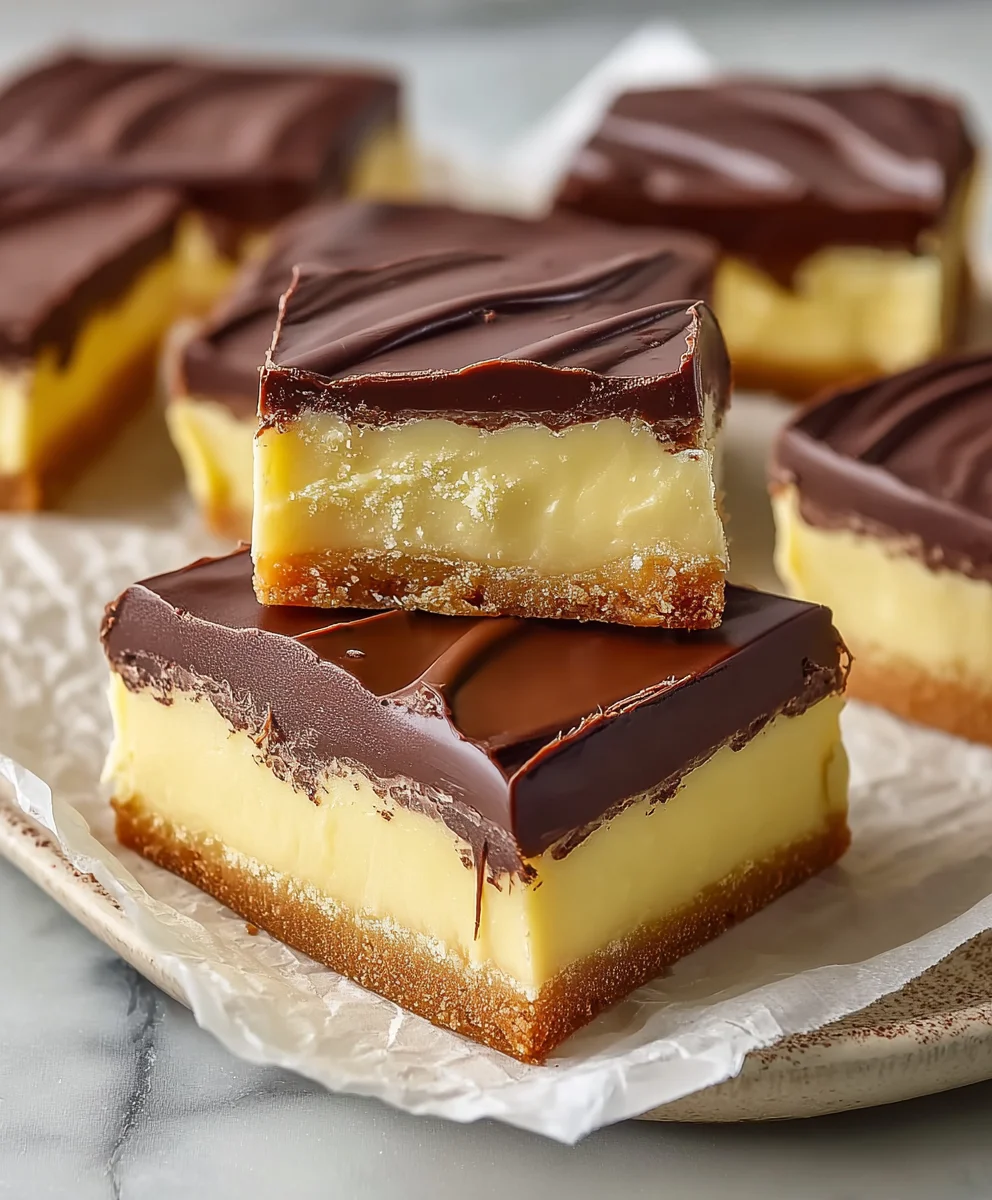 Boston Cream Pie Fudge-Easy Chocolate Dessert
