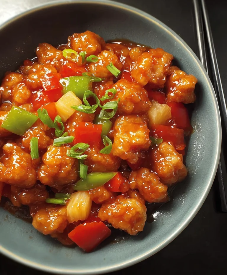 Sweet and Sour Chicken – Easy Homemade Recipe