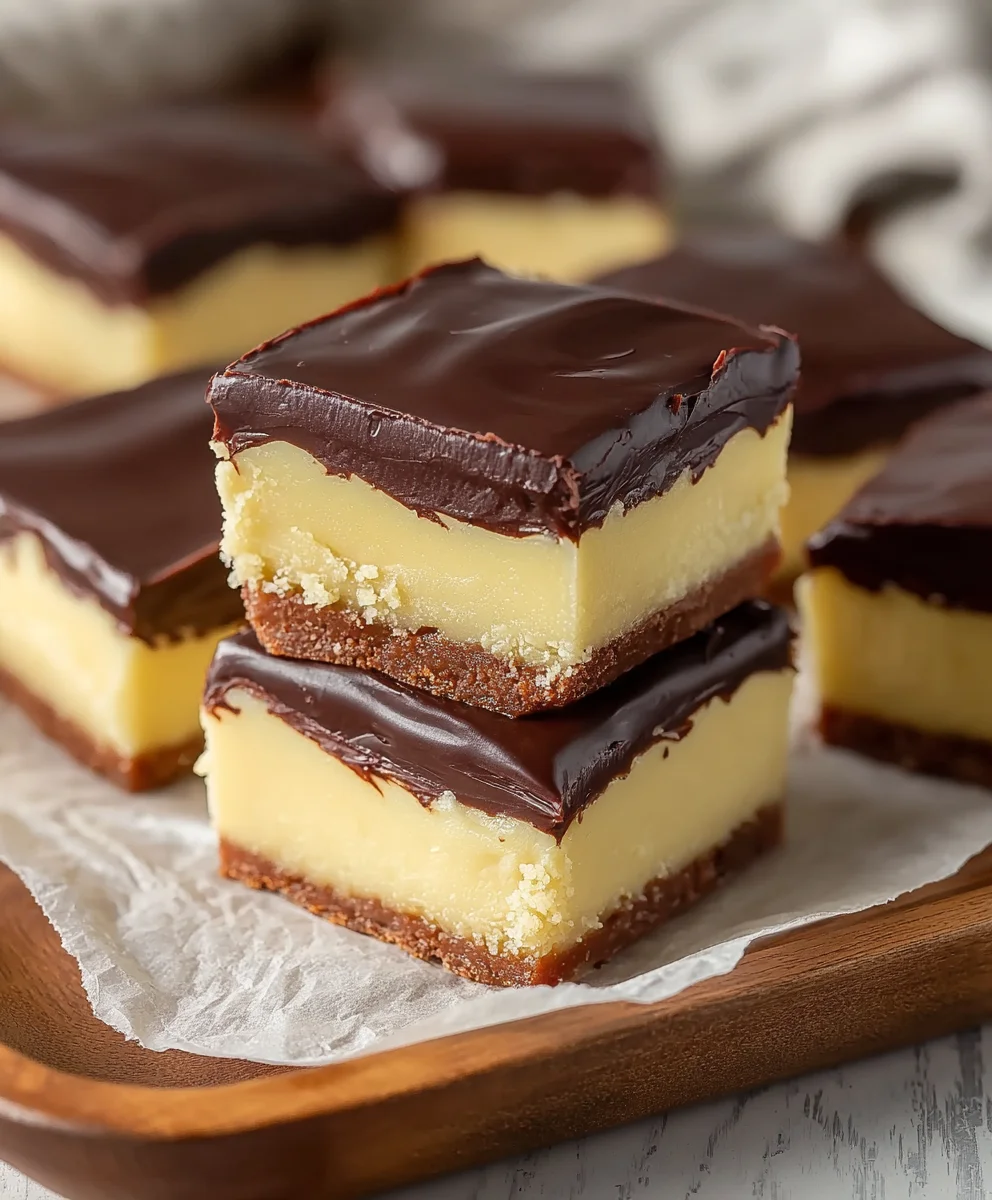 Boston Cream Pie Fudge-Easy Chocolate Dessert