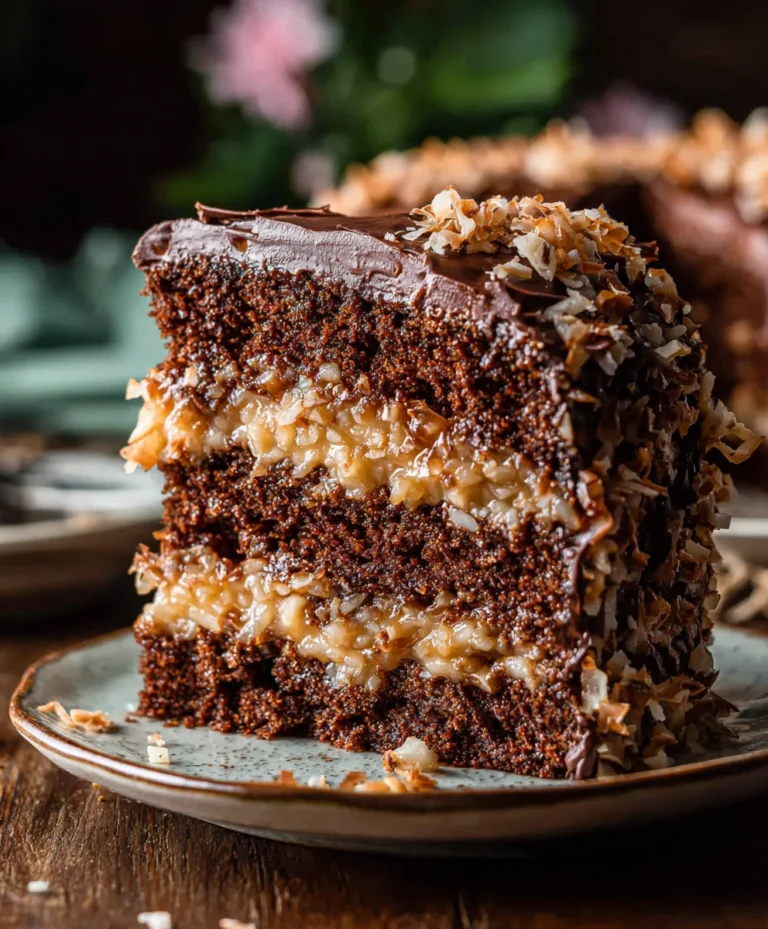 Classic German Chocolate Cake Recipe – Rich Decadent Treat