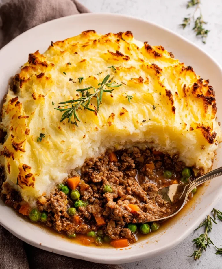 Easy Homemade Beef Shepherd’s Pie Recipe