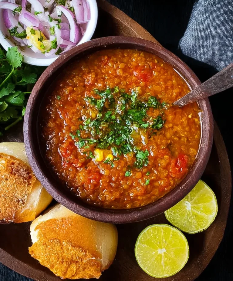 Spicy Pav Bhaji Recipe – Delicious Indian Street Food