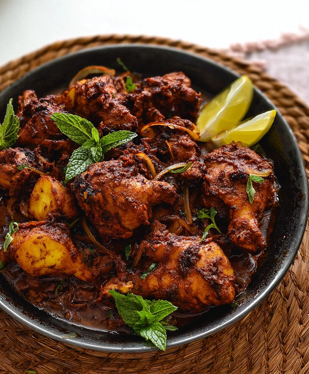 Spicy Chicken Chukka - Easy Flavorful Beef Chukka