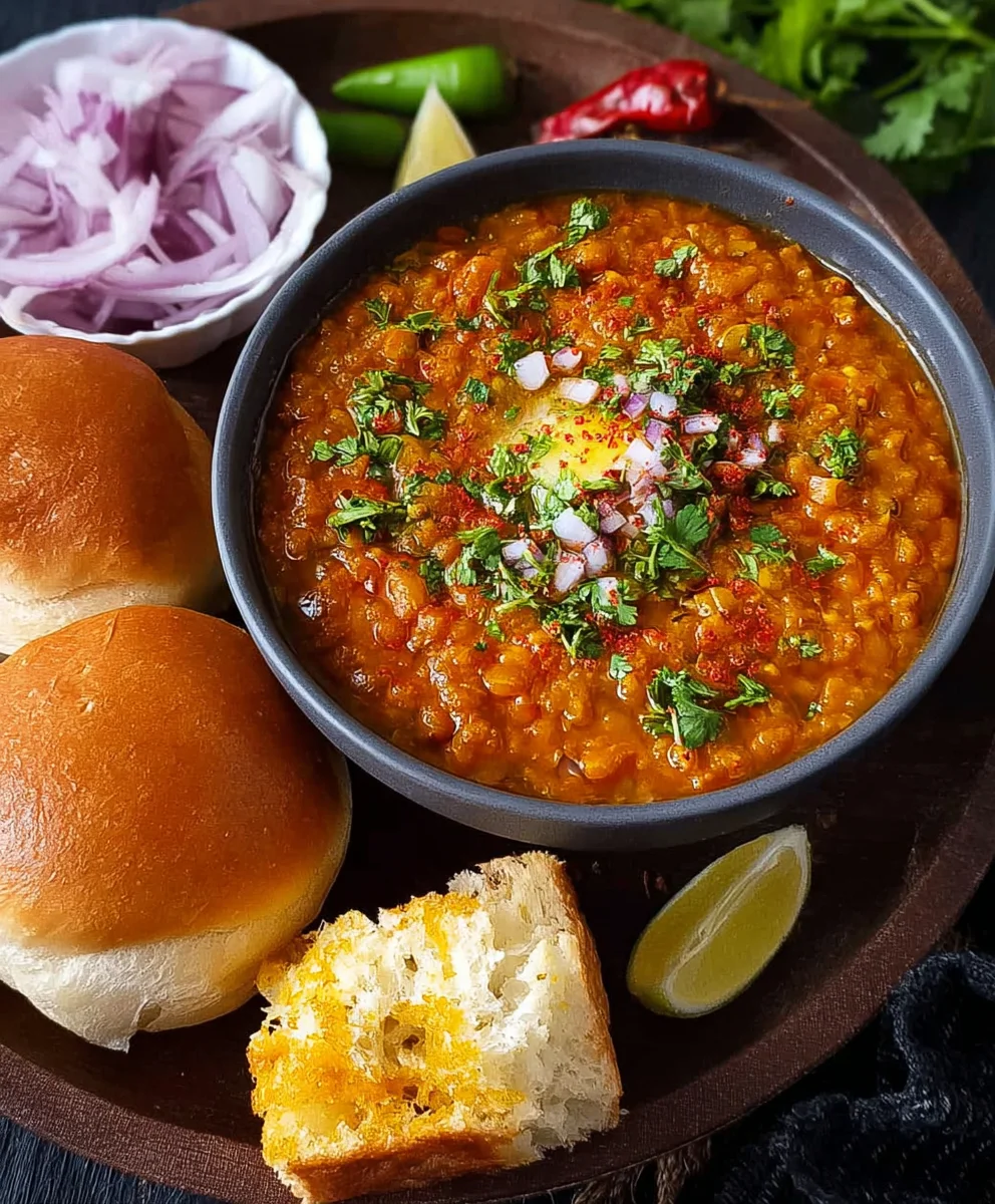 Spicy Pav Bhaji Recipe - Delicious Indian Street Food