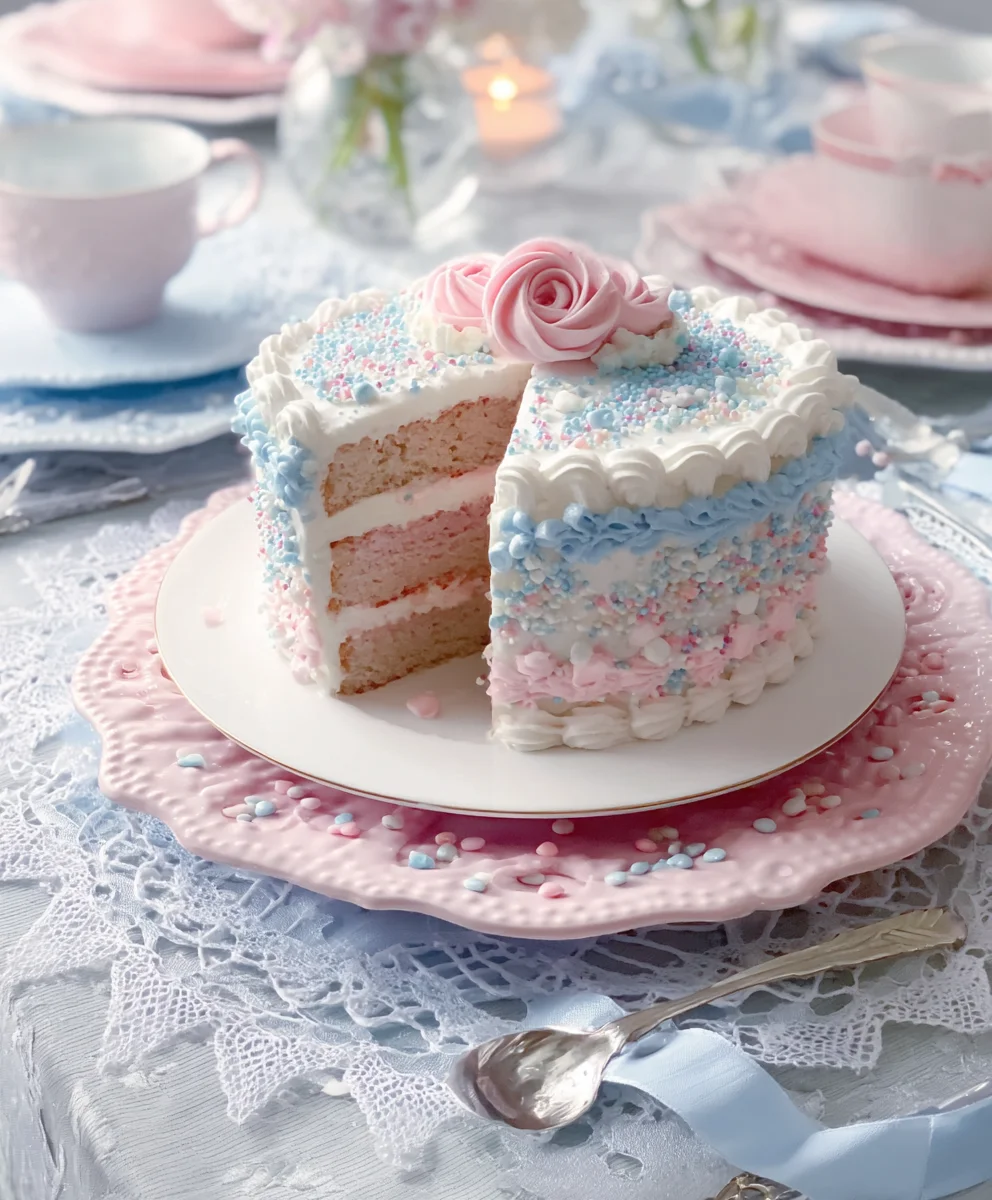 Dreamy Pink Blue Coquette Party Treats-Easy Recipe