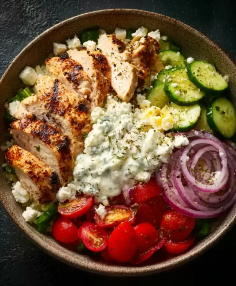 Greek Chicken Bowls- Easy & Delicious Dinner