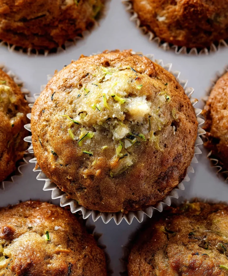 Easy Banana Zucchini Muffins – Moist & Delicious