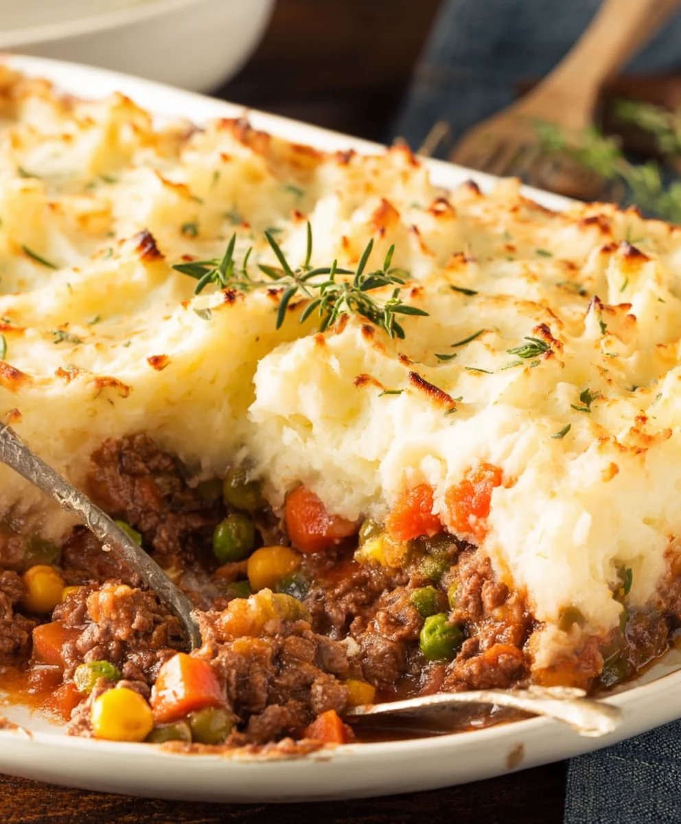 Classic Shepherd's Pie- Hearty Beef Comfort Food