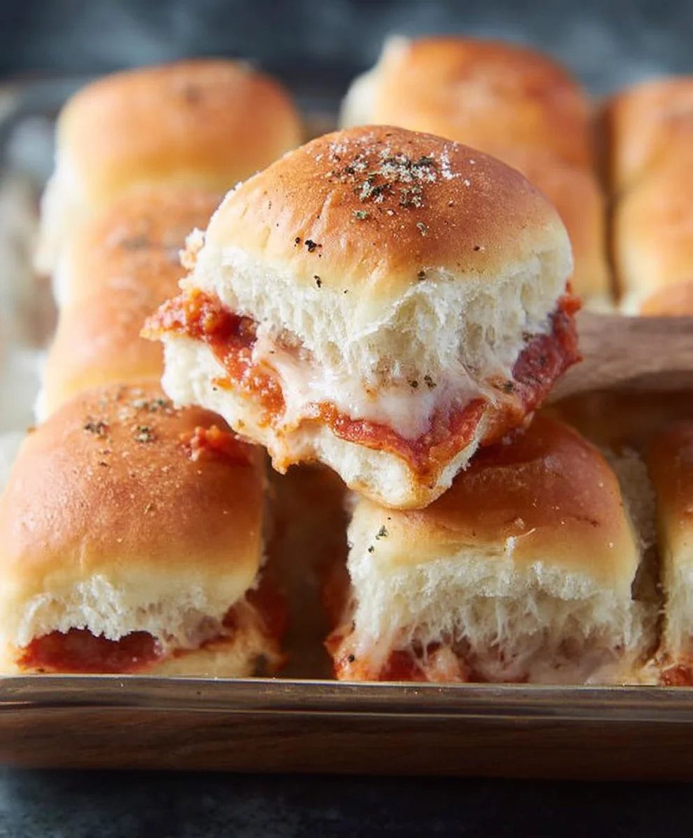 Easy Beef Pizza Sliders - Quick Dinner Idea