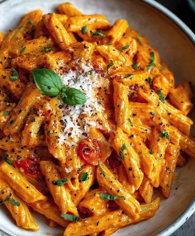 Creamy Tomato Garlic Pasta