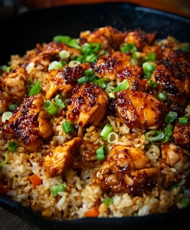 One-Pan Bold Honey BBQ Chicken Rice